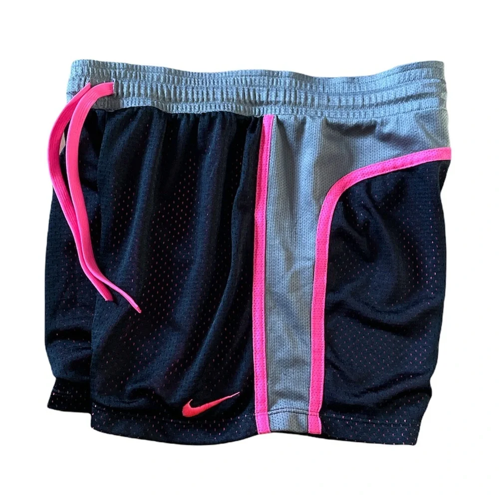 Nike Black/ Pink / Gray Dri Fit Women's Shorts Sz S